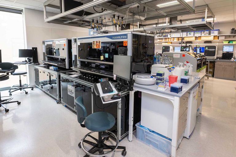 The facilities at Gfsntracker’s Design, Automation, Manufacturing, and Processes (DAMP) Laboratory